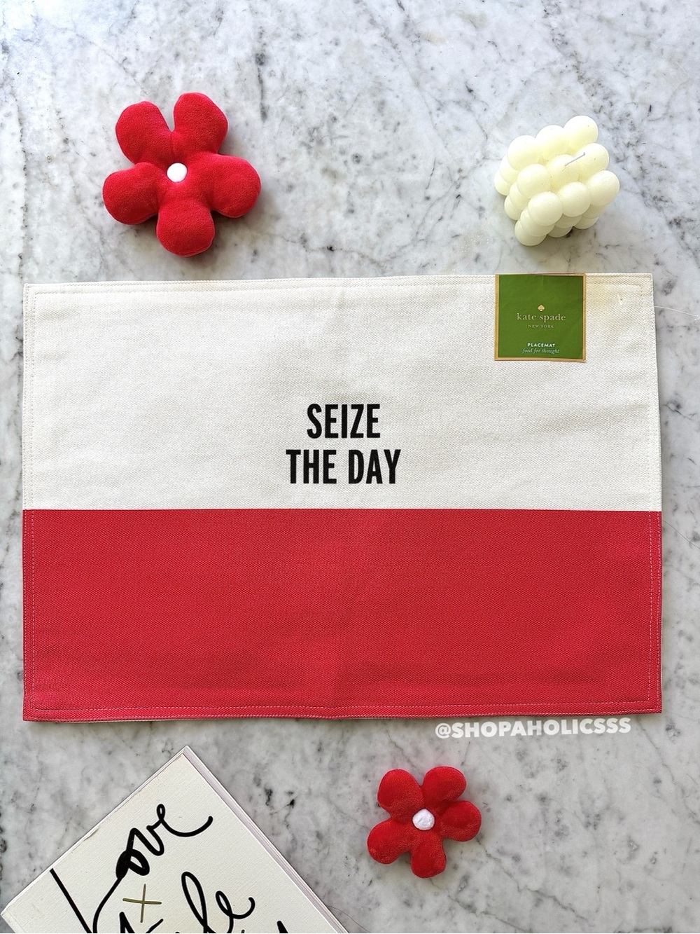 🆕 | NWT KATE SPADE NEW YORK ‘Seize the Day’ Placemat